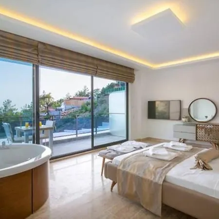 A Luxury With Private Pool, Jacuzzi, Sauna- Myra